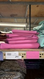 Hot Pink Fringe Leather