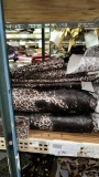 Black, Distressed, Leopard Leather