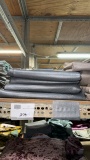 Dark Silver Grey Marble Leather