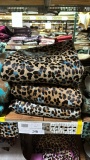 Turquoise Leopard Leather