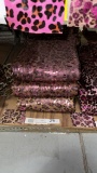 Mauve Leopard Leather