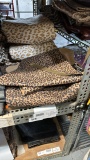 Tan Leopard Veg , Cow Leather