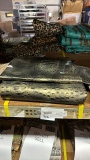 Metallic Gold Croc Leather
