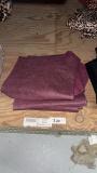 Wine Stardust Calf Leather