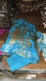 Brown Brindle, Blue Acid, Distressed Leather