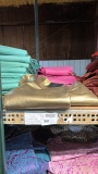 Gold Fringe Leather