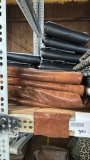 Brown, Distressed Fringe Leather