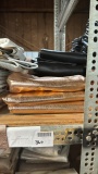 Copper Metallic Fringe Leather