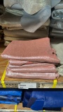 Coral Silver Stitch Leather