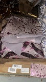 Pink Mauve Zebra Leather