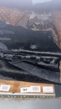 Black Zebra Leather