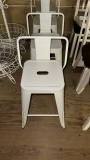 4 Metal Barstools