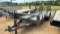 19ft Tandem axle equipment trailer