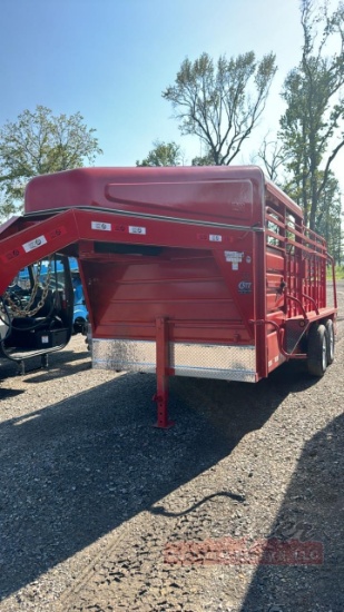 16 ft Gooseneck Stock Trailer
