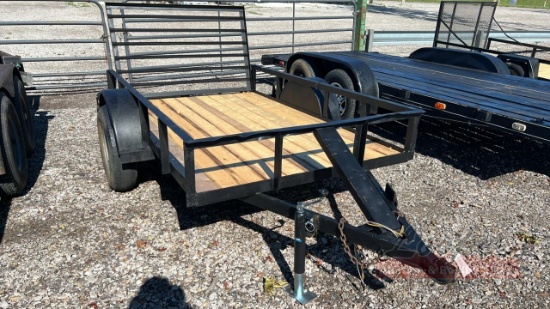 8ft Utility Trailer- Drop Gate
