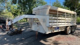 Gooseneck Stock Trailer