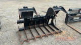 Blue Diamond  66 inch Skid Steer Hydrolic Grapple