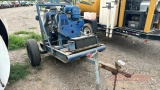 4 inch water pump on trailer