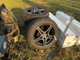 Set of 4 rims & tires