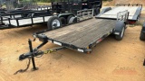 14ft Big Tex Flatbed Trailer