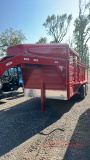 16 ft Gooseneck Stock Trailer