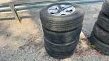 Set of 4 Rims & Tires