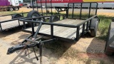 12ft Utility Trailer with Dropgate