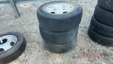 Set of 4 Rims & 3ties