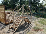 Metal stairs