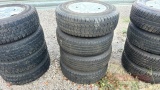 Set of 4 Rims & Tires