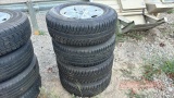 Set of 4 Rims & tires