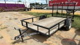 12 ft Texas Bragg LD29 Utility Trailer