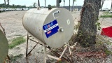 Fuel tank on stand