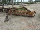 Side delivery rake