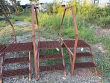 Metal stairs