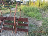 Metal stairs