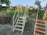 Metal stairs