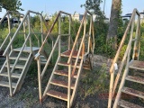 Metal stairs
