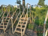 Metal stairs