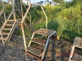 Metal stairs