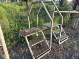 Metal stairs