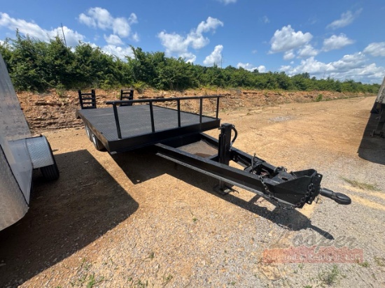 1986 17ft Deck Over Trailer
