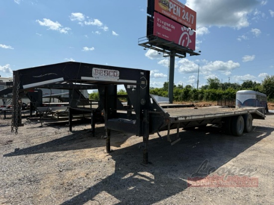 Besco 25 ft Gooseneck Trailer