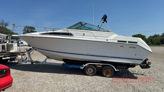 SeaRay Boat and Trailer