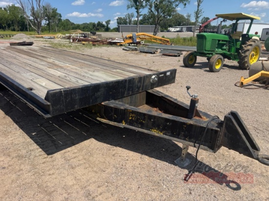 24ft Pintle Hitch Equipment Trailer