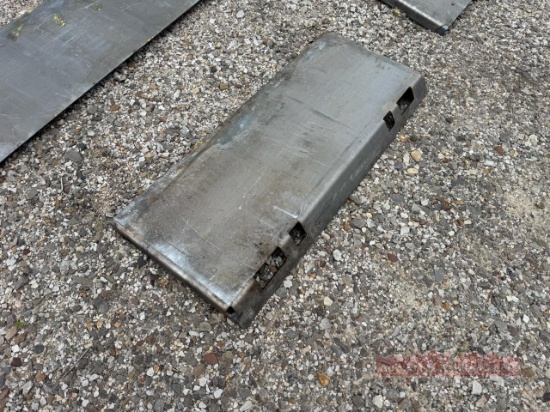 Skid Steer Quick Attach Weldable Plate