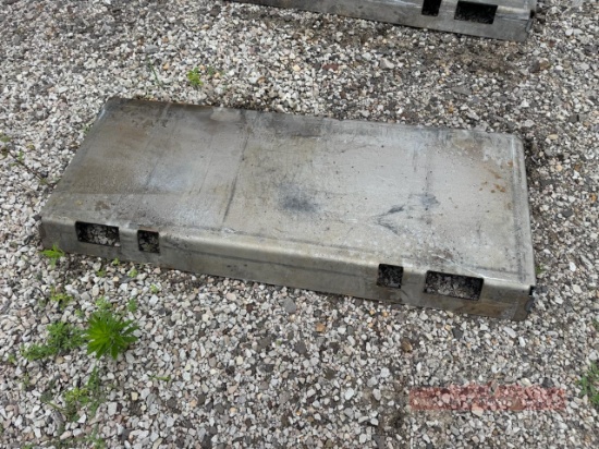Skid Steer Quick Attach Weldable Plate