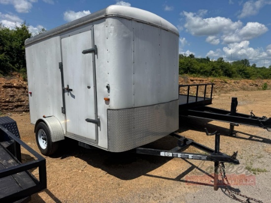 5x10 Enclosed Box Trailer
