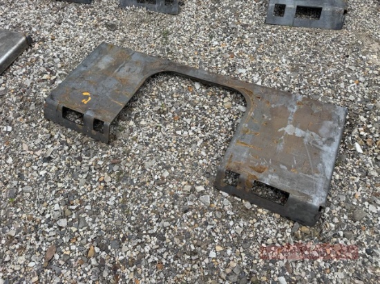 Skid Steer Quick Attach Weldable Plate
