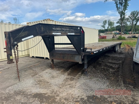 Walker 32 Ft Gooseneck Trailer